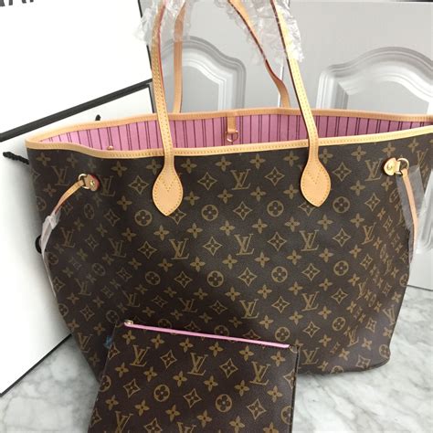 lv neverfull pm monogram|Neverfull monogram with pink interior.